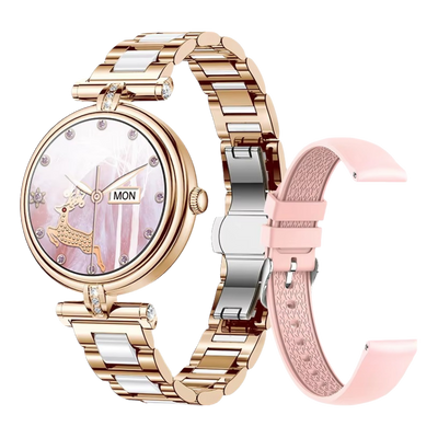 Lorvyo DM62 Slim Round Smartwatch — product view 1