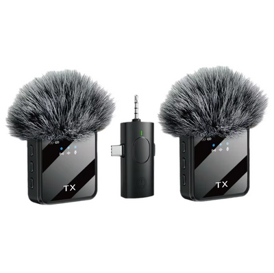 Lorvyo F11 Wireless Lavalier Microphone Kit — product view 1