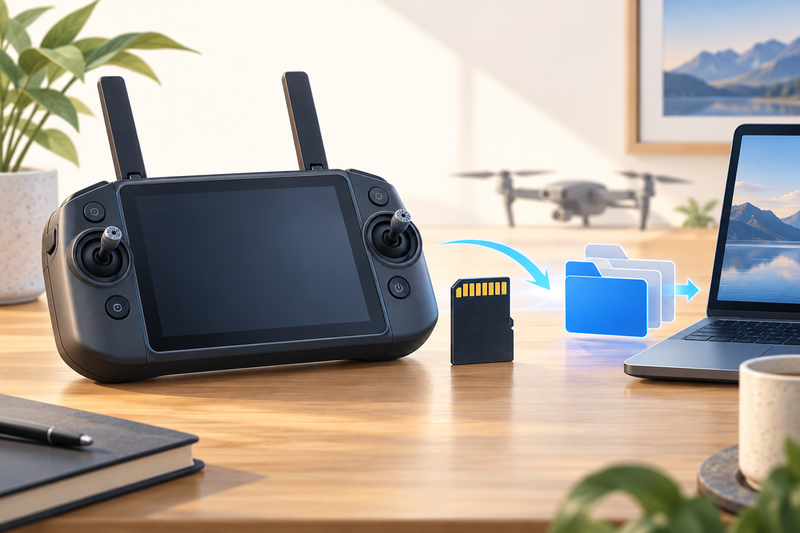017 Drone Controller: Screen and Memory-Card Checklist