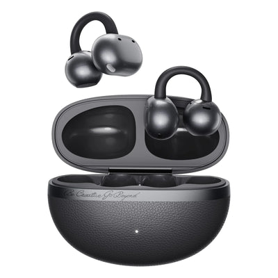 CT06 Clip On Earbuds Open Ear Wireless Bluetooth 6.0 Headphones with 4 Mic 35H Earbuds Comfortable for Running