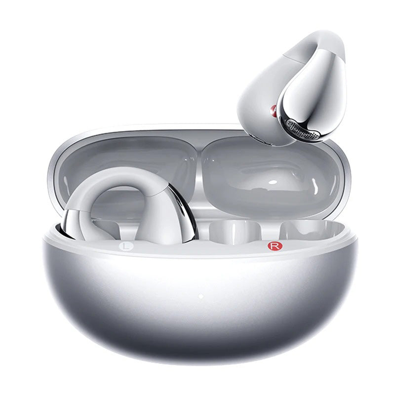 C30S Open Ear Wireless Earphones Hi-Res with LDAC Ear Clip Earbuds Bluetooth 6.0 Clip On OWS Sports Headphones 40Hrs