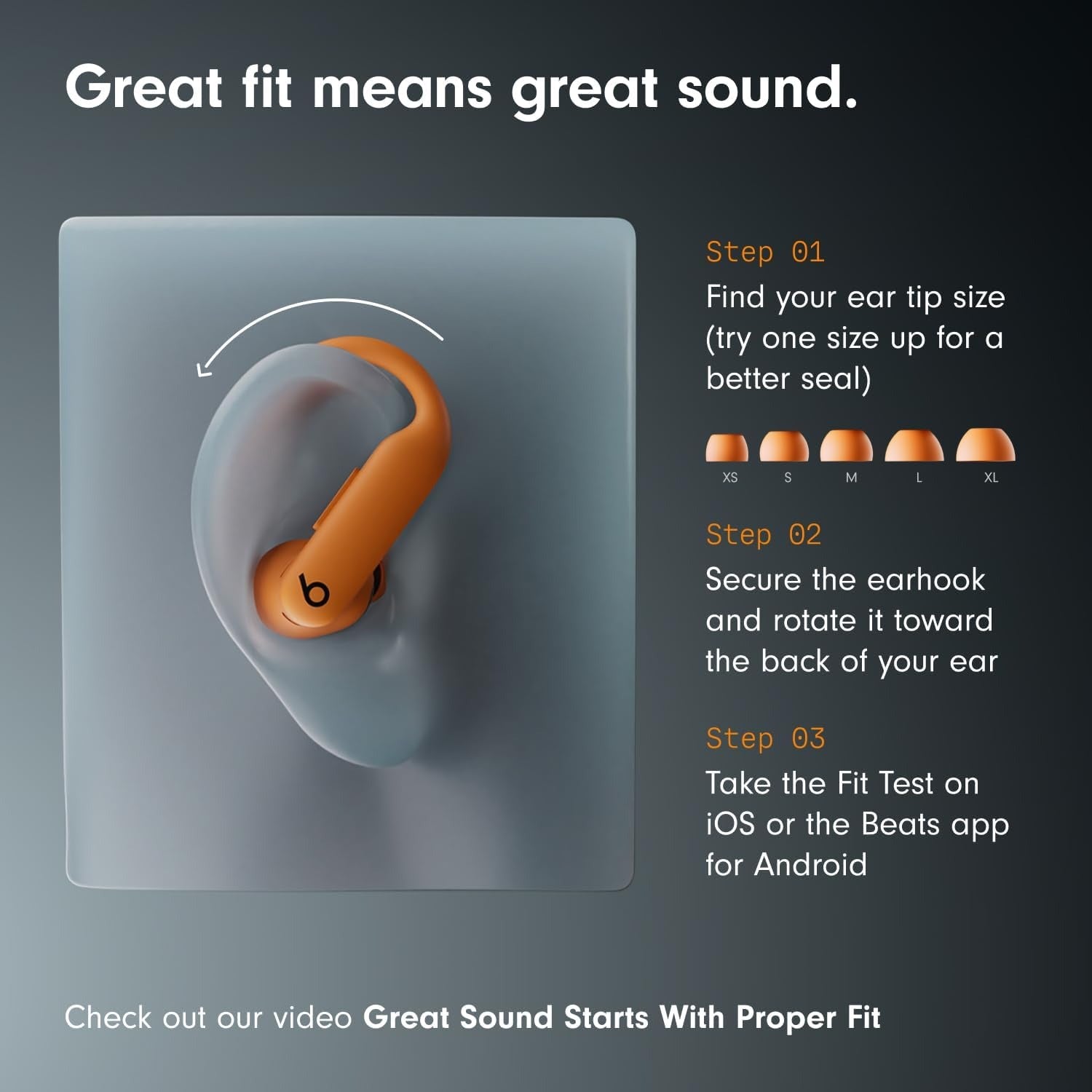 Beats Powerbeats Pro 2 - Wireless Noise Cancelling Workout Earbuds with Secure- Fit Earhooks(Refurbished)