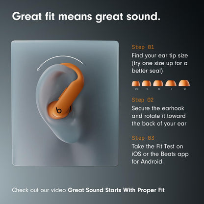 Beats Powerbeats Pro 2 - Wireless Noise Cancelling Workout Earbuds with Secure- Fit Earhooks(Refurbished)