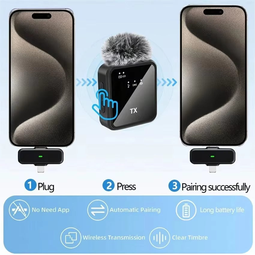 Lorvyo F11 Wireless Lavalier Microphone Kit — product detail 10