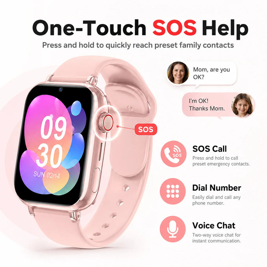 Lorvyo LT38 Kids SIM Smartwatch — product detail 3