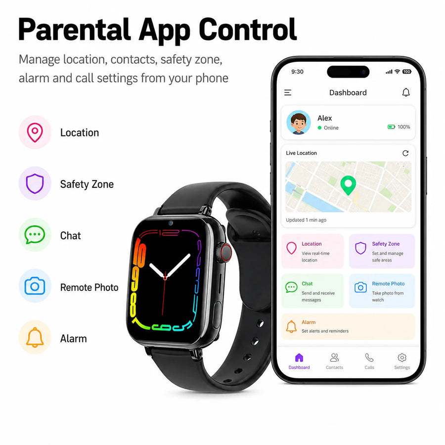 Lorvyo LT38 Kids SIM Smartwatch — product detail 5