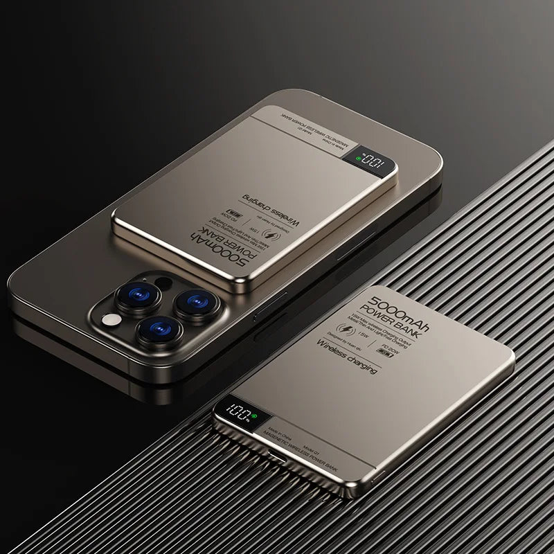 Lorvyo Q1 Magnetic Wireless Power Bank — product view 7