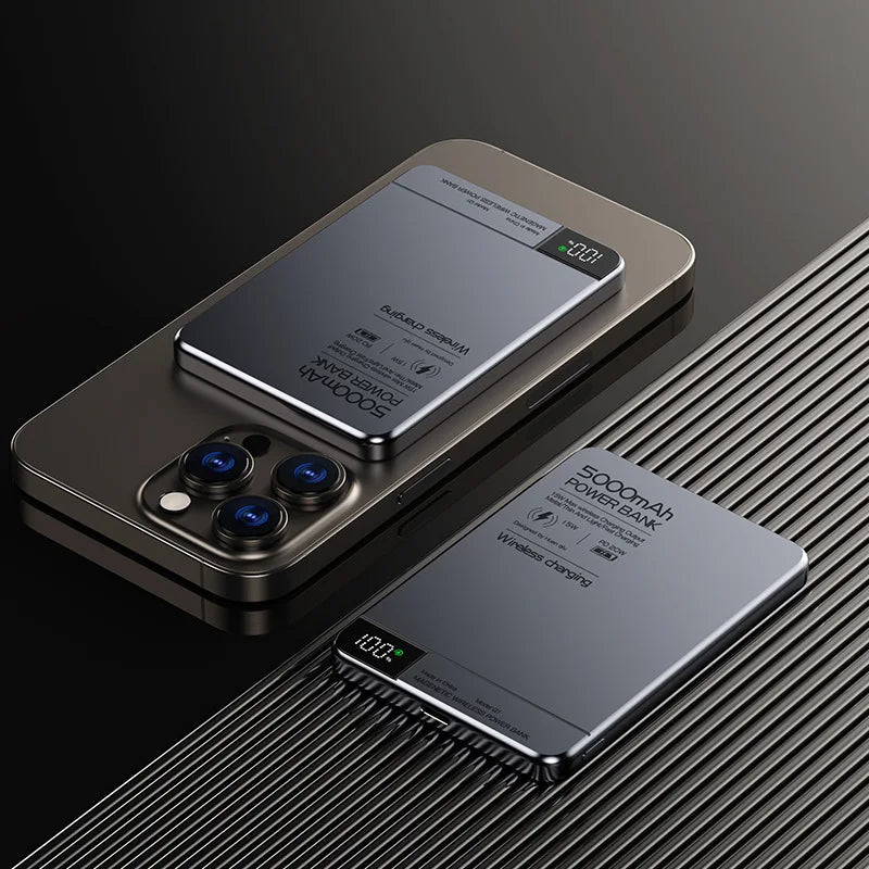 Lorvyo Q1 Magnetic Wireless Power Bank — product view 8