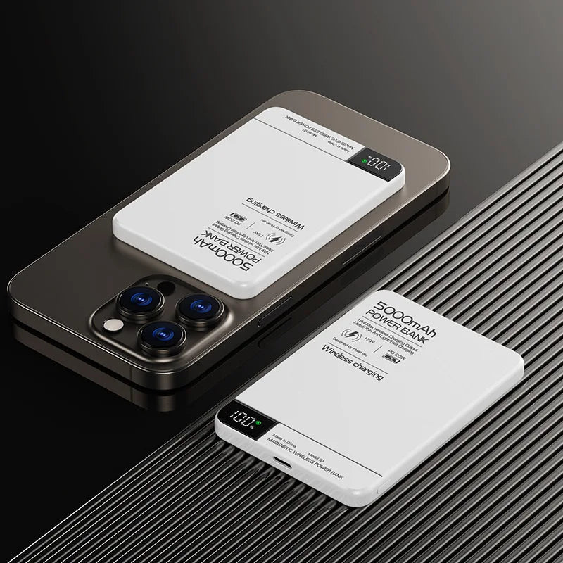 Lorvyo Q1 Magnetic Wireless Power Bank — product view 9