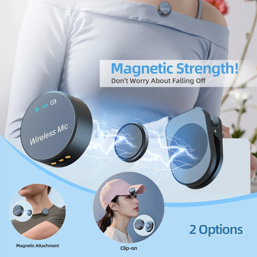 Lorvyo S53 Magnetic Wireless Microphone — product detail 6