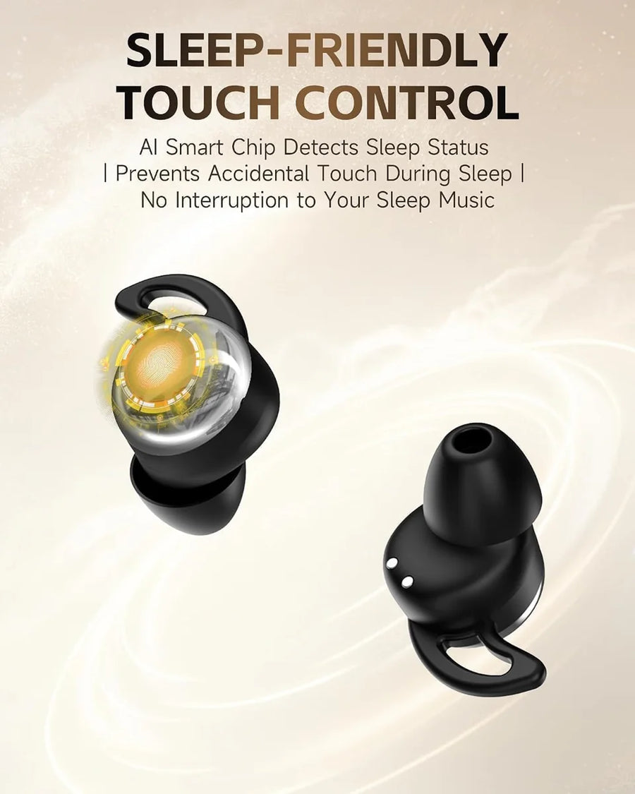 Sleep-friendly touch controls